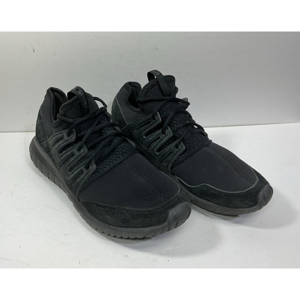 Adidas Originals Tubular Radial Core Black Mens Sz 10 Running Sneakers S80115 - Picture 2 of 9